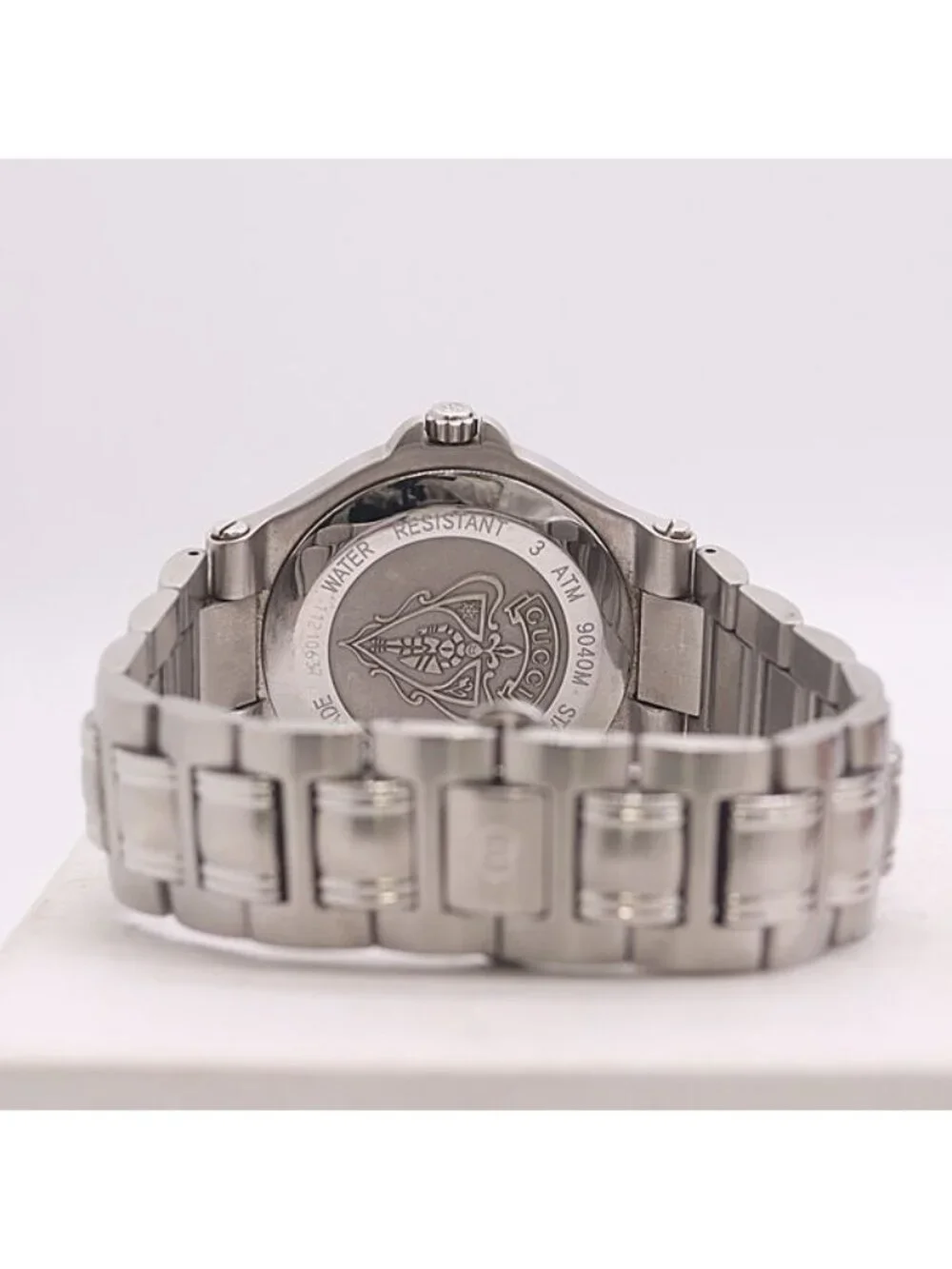 Gucci Quartz Date Silver Dial Watch